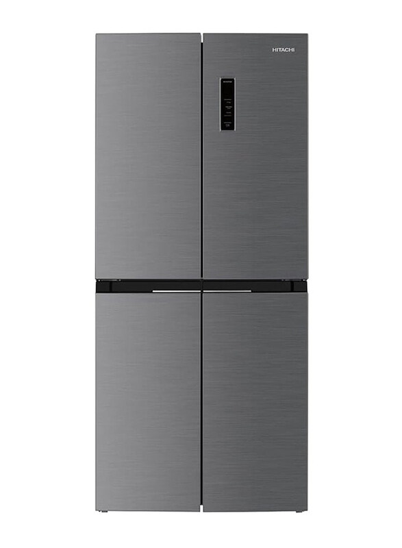 

Hitachi 610L 4 Door Refrigerator with Bottom Freezer, HR4N7522DSXAE, Grey