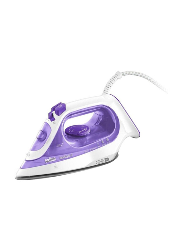 

Braun Texstyle 3 Steam Iron, 2350W, SI3042VI, Violet