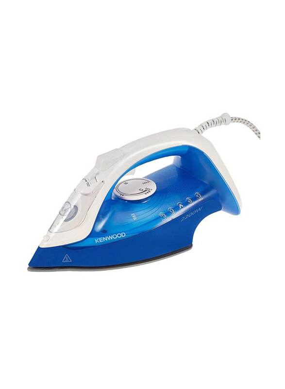 

Kenwood Steam Iron, 2200W, STP60.000WB, White/Blue