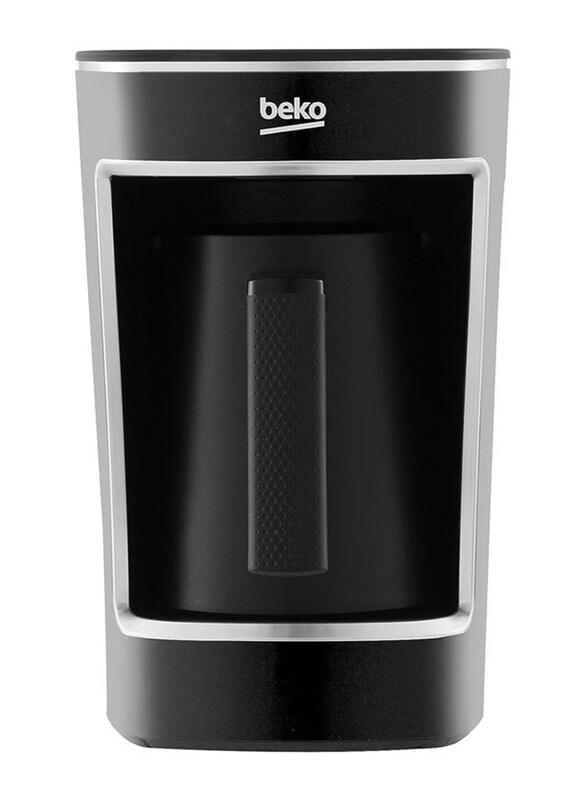 

Beko 500ml One Touch Butto Cook Sense Coffee Machine, 670W, TKM2341BS, Black