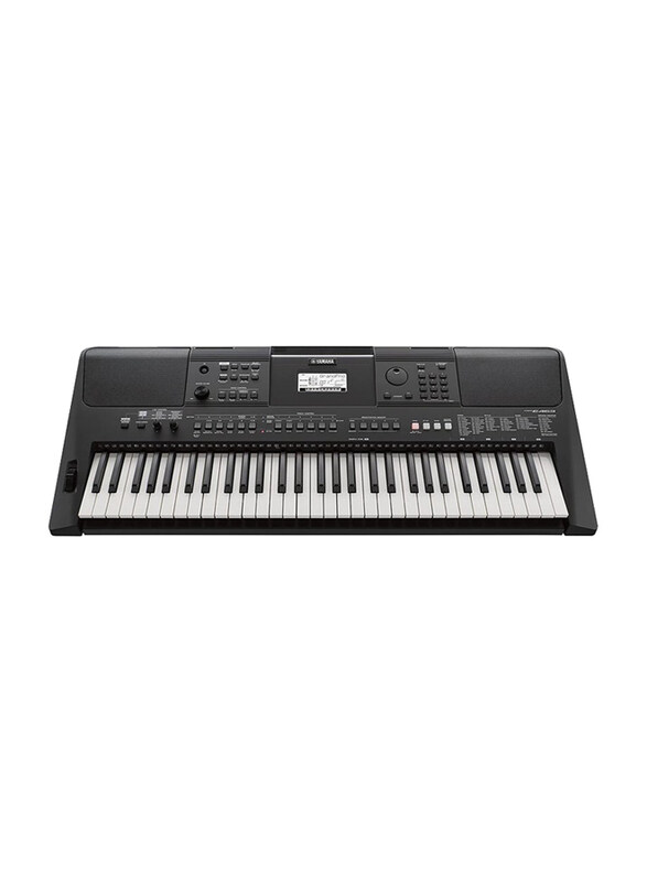 

Yamaha PSR E473 Home Keyboard, 61 Keys, Black