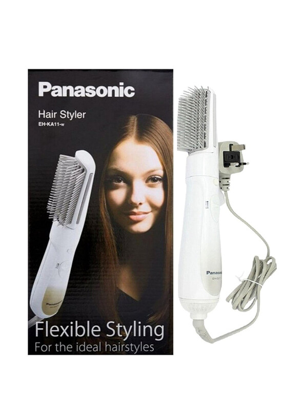 

Panasonic Professional Blow Brush Electric Hair Styler, EH-KA11-W, White