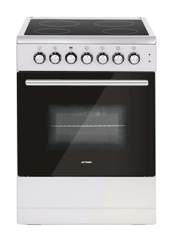 

Aftron Freestanding 4-Zones Electric Cooker, AFERVC6040T, Silver
