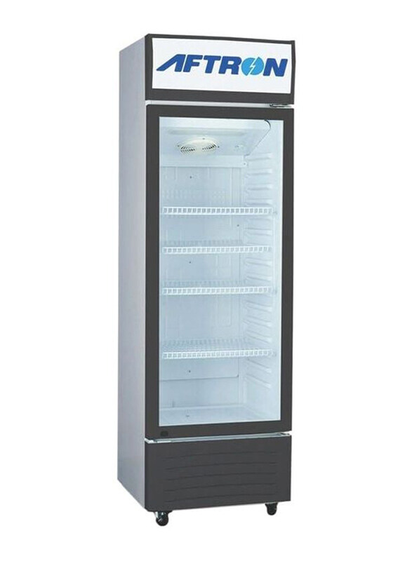 

Aftron 425L Single Door Refrigerators, AFSC425F, Black