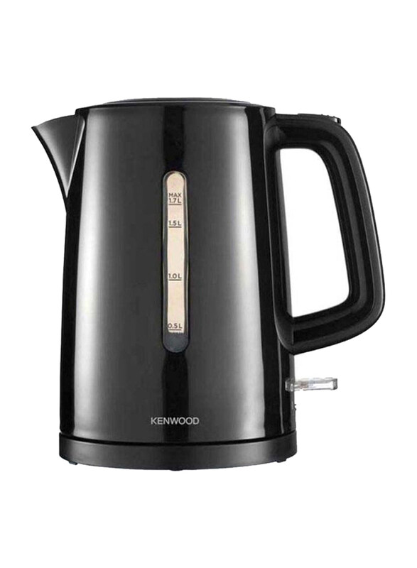 

Kenwood 1.7L Cordless Electric Kettle with Auto Shut-Off & Removable Mesh Filter, 2200W, ZJP00.000BK, Black