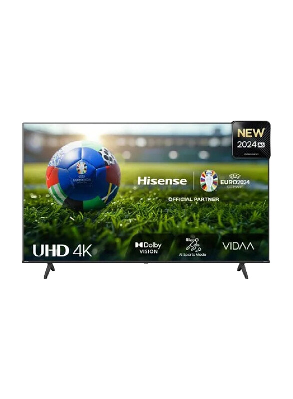 

Hisense 65-Inch Flat 4K UHD LED Smart TV, 65A6N, Black