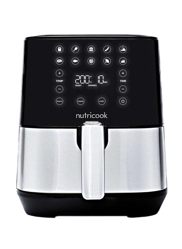 

Nutricook 3.6L Air Fryer With Touch Control, 1500W, NC-AF204, Black
