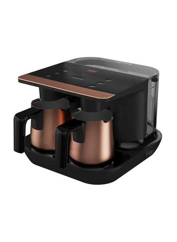 

Beko 6L Turkish Coffee Machine with Two Pot, 1100W, TKM8961B, Black/Brown
