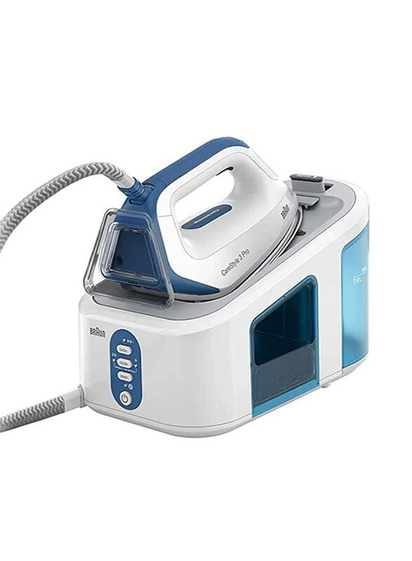 

Braun CareStyle 3 Pro Steam Generator Iron, 2400W, IS-3157, White/Blue