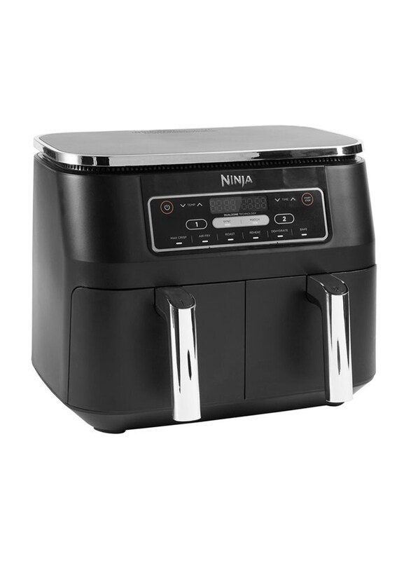 

Ninja 7.6L Foodi Dual Zone Air Fryer, 2470W, AF300ME, Black