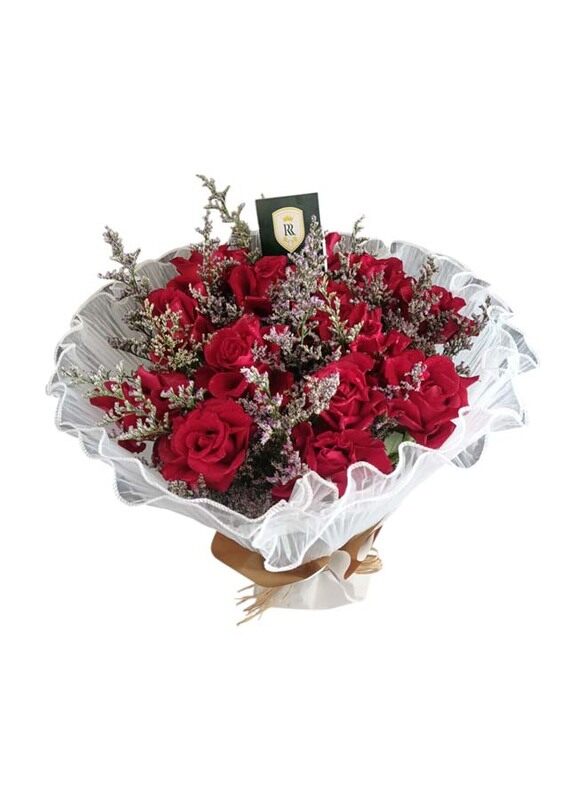 

Rich n Royal Flowers Classic Roses, Red