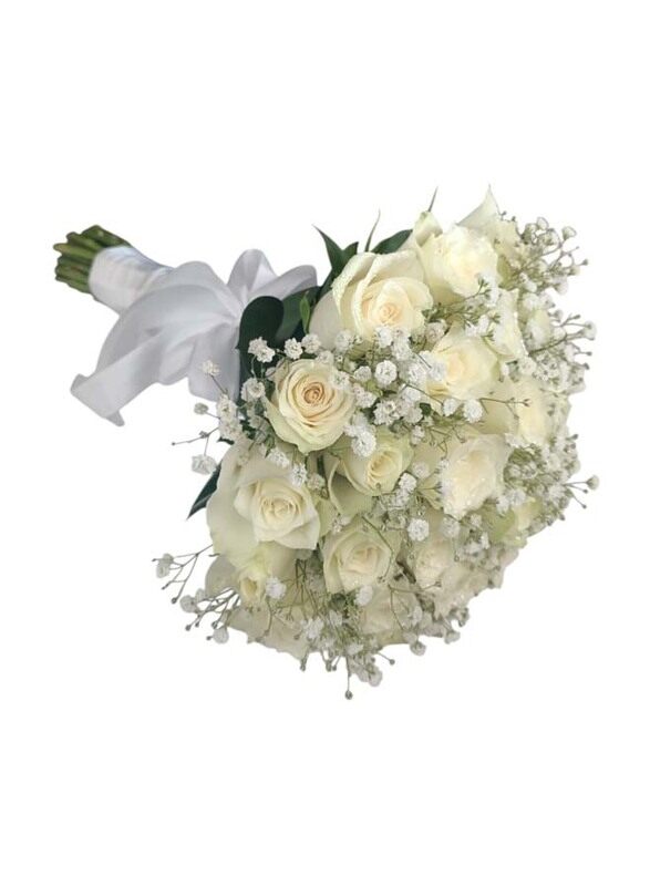 

Rich n Royal Flowers Ivory Whisper, White