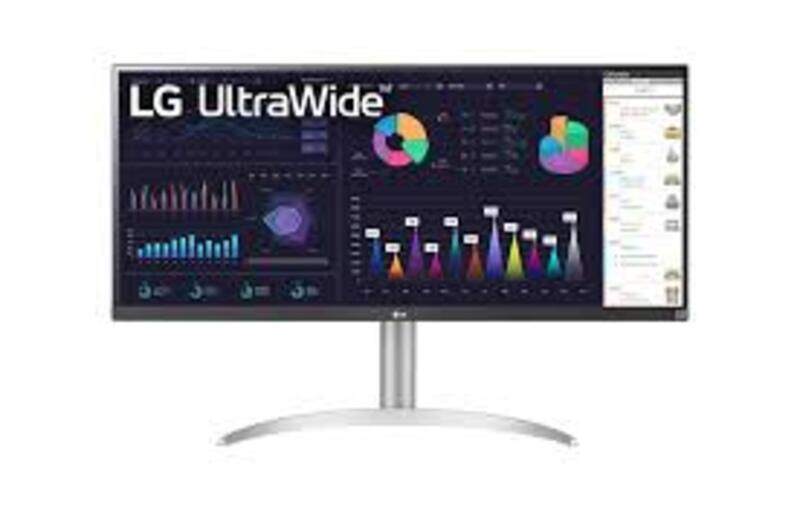 

LG 34 Inch FHD Ultra Wide Monitor, 34WQ650-W, White