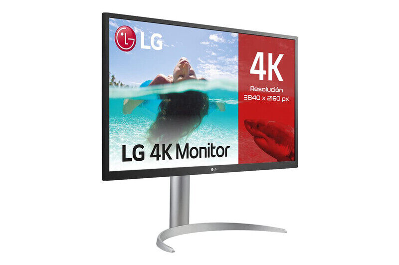 

LG 27UP550N-W 27inch 4K UHD LED LCD IPS Monitor White