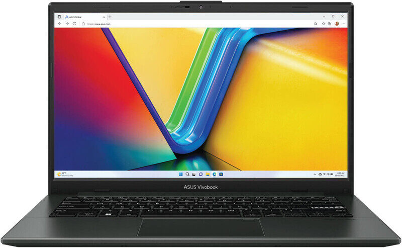 

ASUS VIVBOOK GO 14 E1404FA-NK185W -BLK, AMD RYZEN R5 7520U 2.8GHZ, 8GB, 512SSD, , 14.0"FHD, WL, AMD GRAPHIC, BT+CAM, WIN 11 HOME, 1 Yr. Int’l