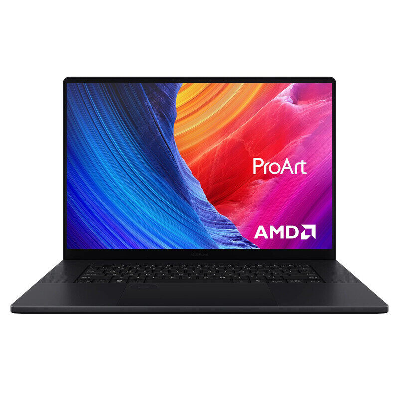 

ASUS PROART P16OLED H7606WI-ME123W-BLK, AMD RYZEN AI 9 HX 370 2.0GHZ, 64GB, 2TBSSD, , 16"WQUXGA OLED TOUCH, WL, 8GB RTX4070 , BT+CAM, WIN 11 HOME, 2Yr