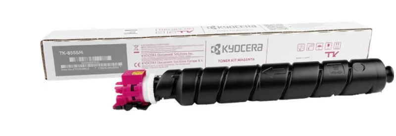 

Kyocera TK-8555M Magenta Toner Cartridge