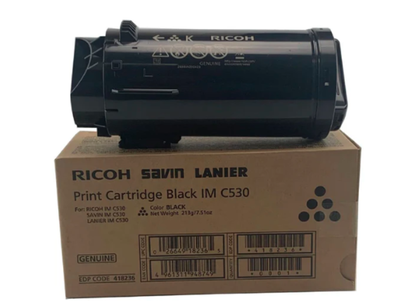 

Ricoh IM C530FB Black Toner Cartridge (418236)