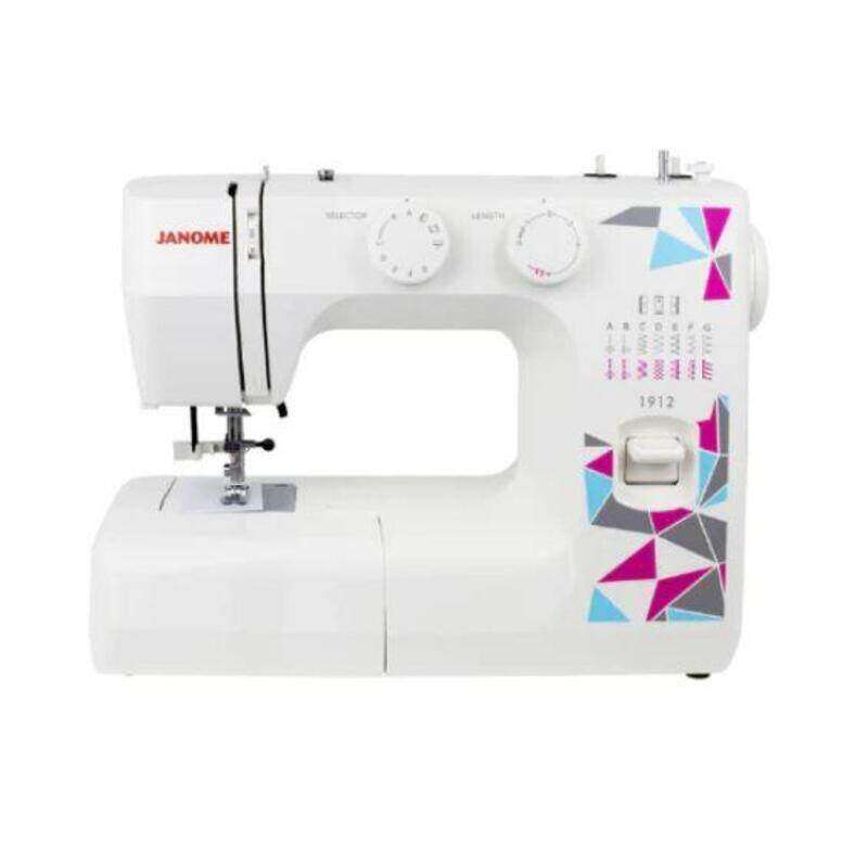 

Janome 1912 Sewing Machine 12 Stitches