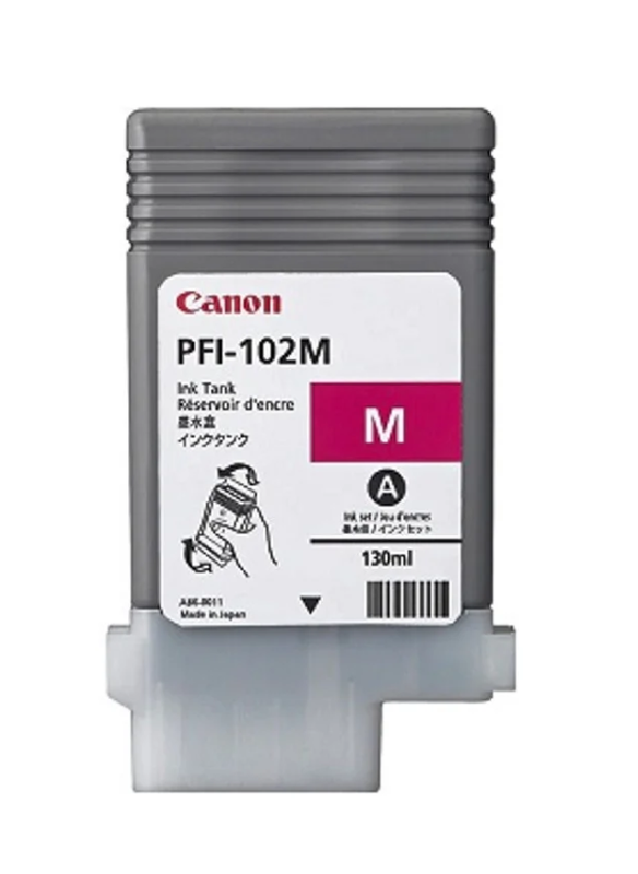 

Canon PFI-102 Magenta Original Ink Cartridge (PFI-102M)