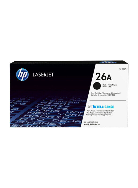 

HP CF226A 26A Black Original LaserJet Toner Cartridge