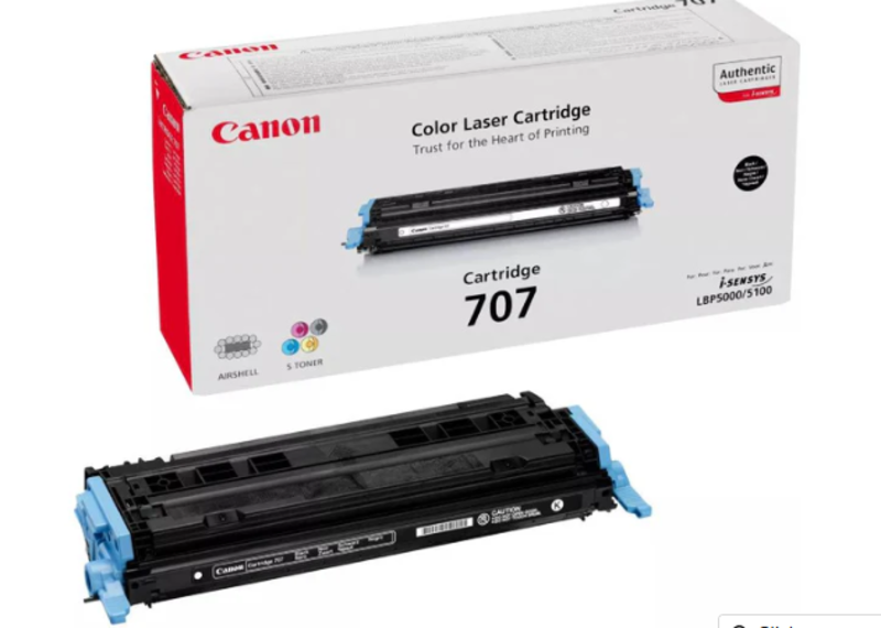 

Canon 707 Black Toner Cartridge (707B)