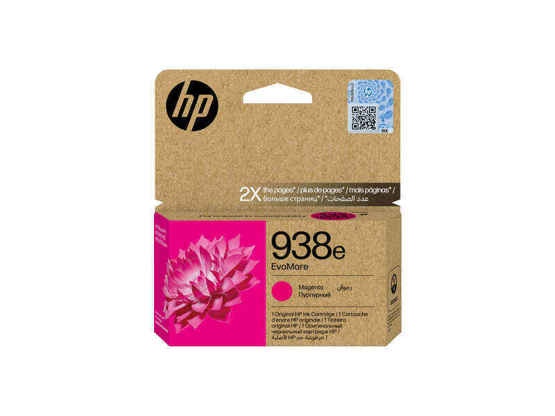 

HP 938e Magenta Ink High Capacity Cartridge - (4S6Y0PE)