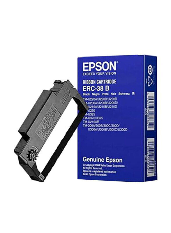 

Epson ERC-38 Black Cartridge Ribbon