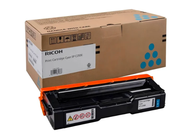 

Ricoh SP C250E Cyan Toner Cartridge (407544)