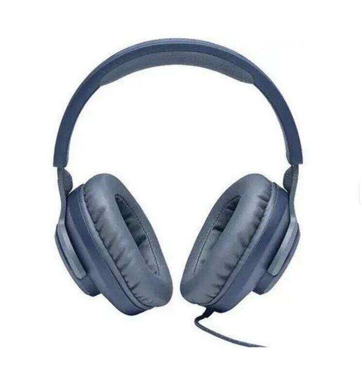 

JBL Quantum 100 Wired Over-Ear Gaming Headphones, Blue