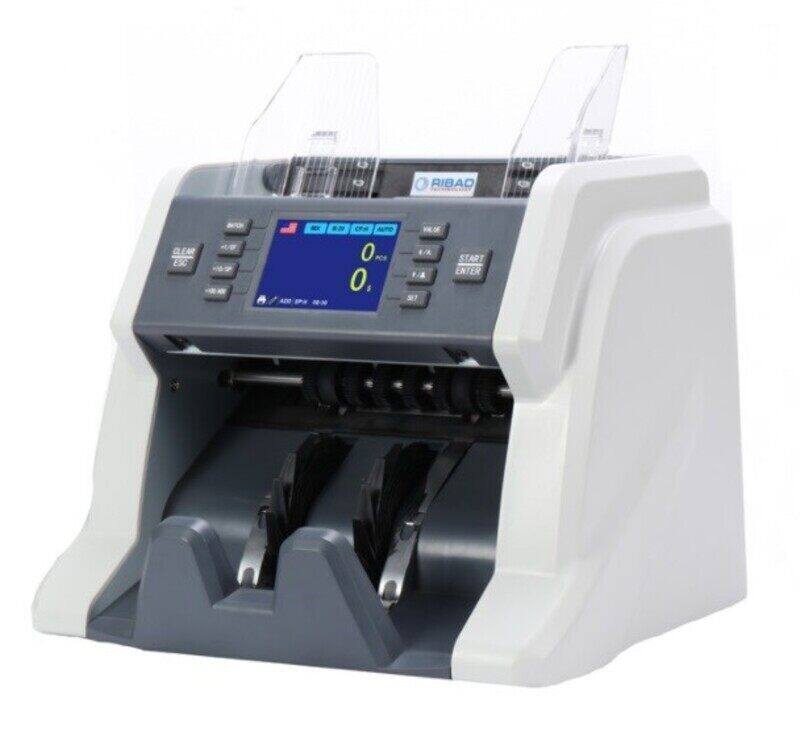 

Ribao BC-40 MIX Value Counting Machine (4 Currencies), White