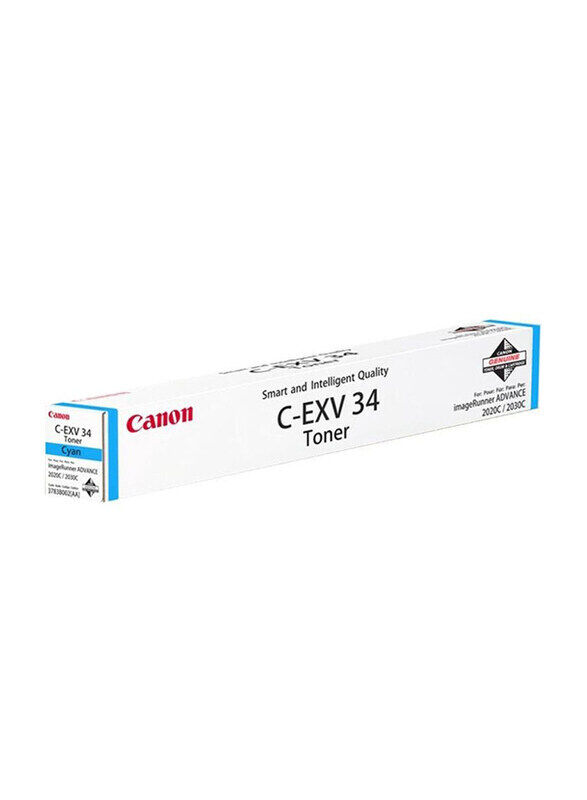 

Canon C-EXV 34 Cyan Toner Cartridge