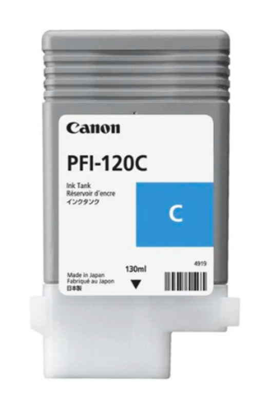 

Canon PFI-120C - Cyan Ink Cartridge(130ML)