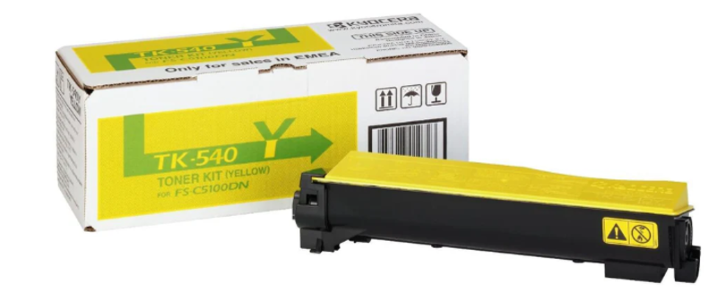 

Kyocera TK - 540Y Yellow Toner Cartridge