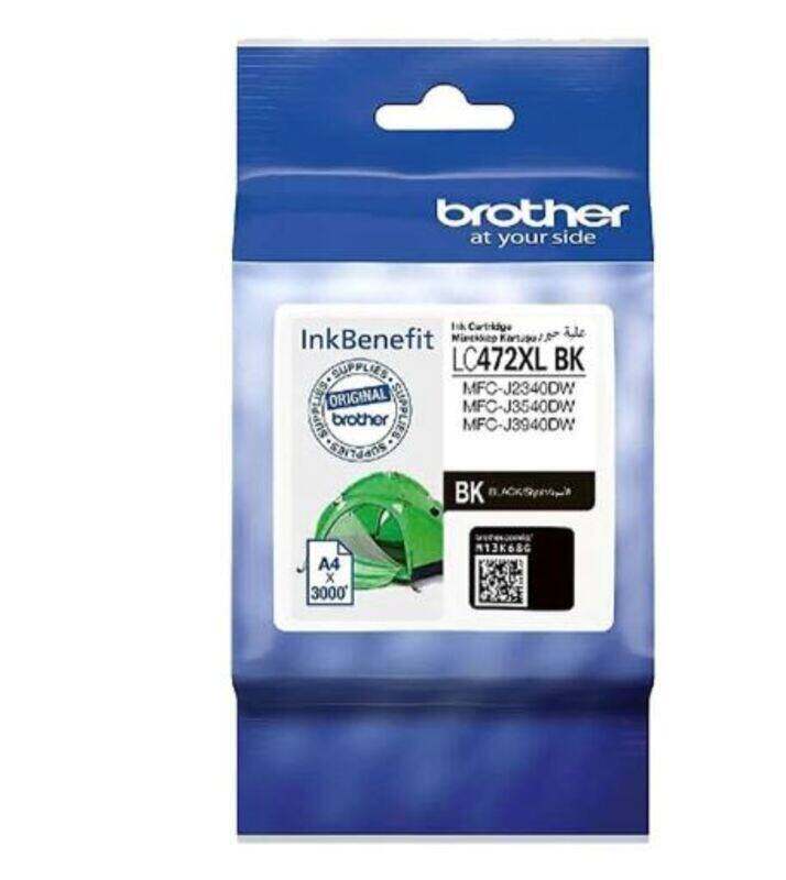 

Brother LC472XL High Capacity Black Ink Cartridge