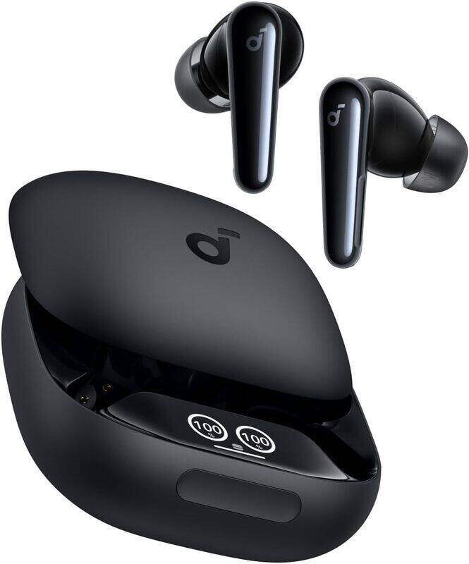 

Anker Soundcore Liberty 4 Pro Noise Cancelling Wireless Earbuds, 7-Sensor and Real-Time Adaptive Noise Cancelling, 2x Faster Charging, Studio-Level Hi