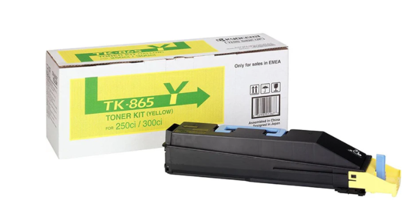 

Kyocera TK-865Y Original Yellow Toner Cartridge
