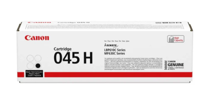 

Canon 045H High Yield Black Toner Cartridge