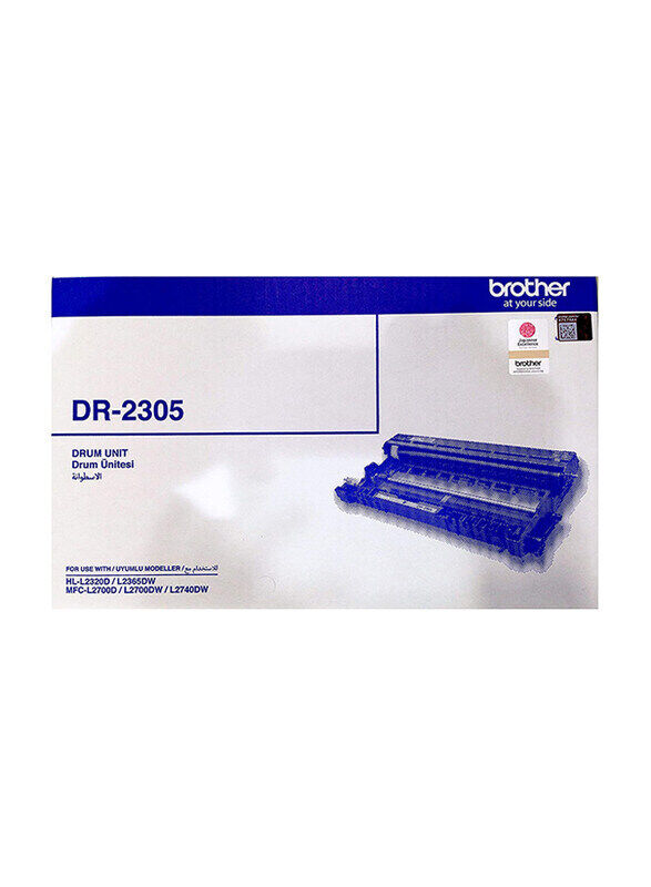 

Brother DR-2305 Black Drum Cartridge Unit