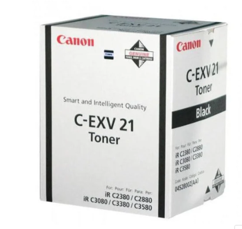 

Canon C-EXV21 Black Toner Cartridge