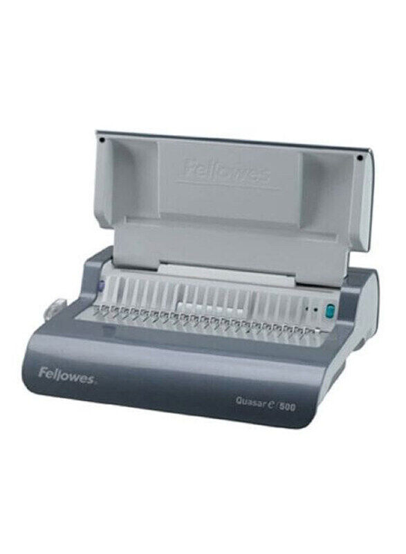 

Fellowes Quasar E 500 Electric Comb Binding Machine, Grey/Black