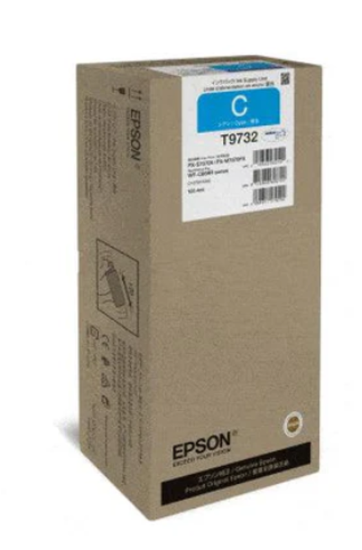 

Epson T9732 Cyan XL Ink Cartridge Standard Capacity (C13T973200)