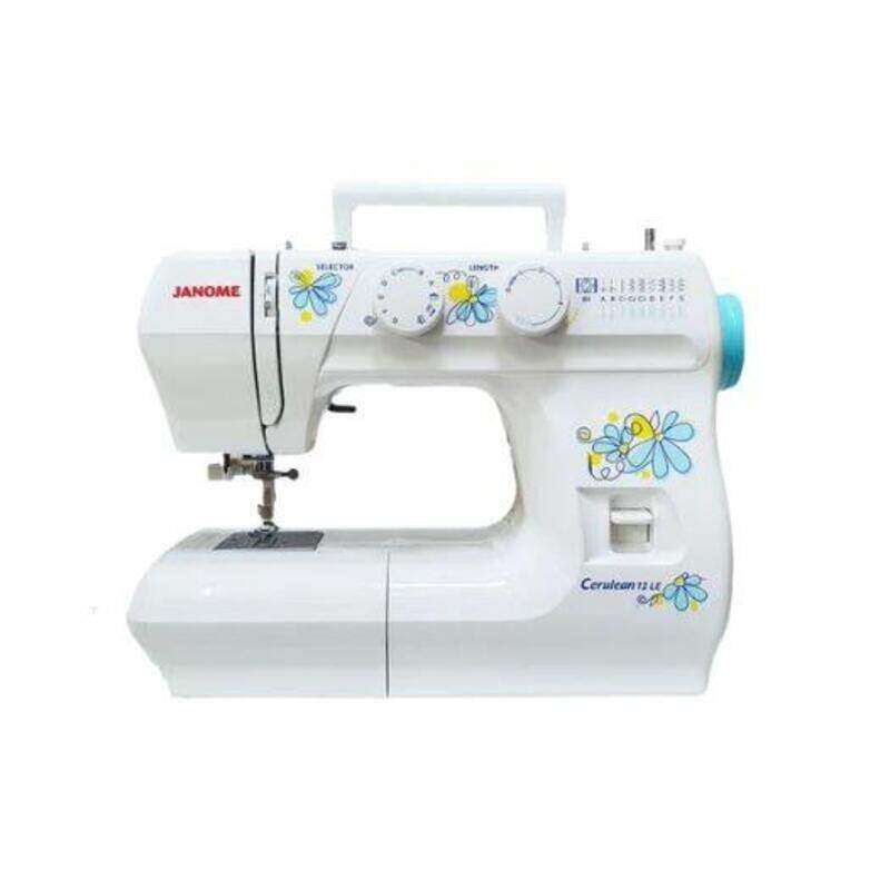 

Janome Cerulean 12LE Sewing Machine With Hard Cover