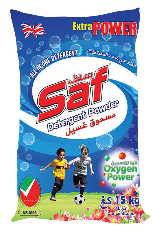 

SAF Detergent Powder Blue 15kg