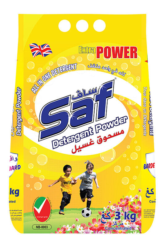 

SAF Detergent Powder Yellow 3kg