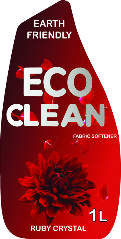 

HIC Eco Clean Earth Friendly Eco Clean Fabric Softener Ruby Crystal