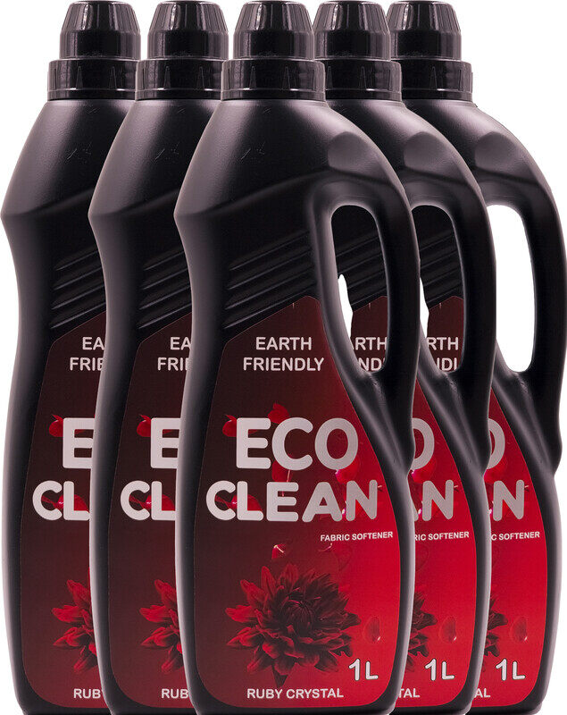 

Earth Friendly Eco Clean Fabric Softener Ruby Crystal 1 Liter x 12