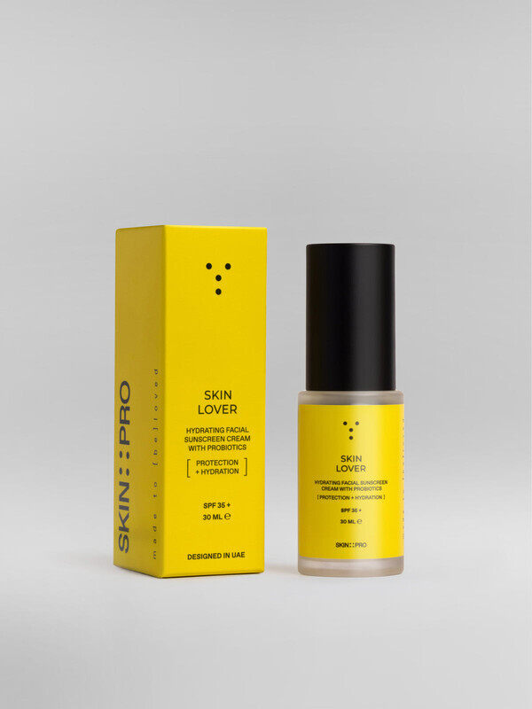 

Skinprobiotic Skin Lover Hydrating facial sunscreen cream with probiotics