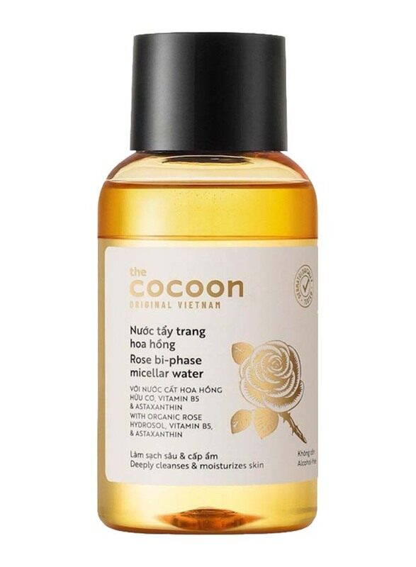 

The Cocoon Rose Bi-Phase Micellar Water, 140ml