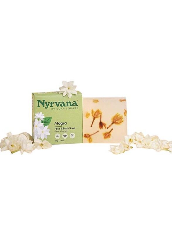 

Nyrvana Mogra Face & Body Soap, 100gm